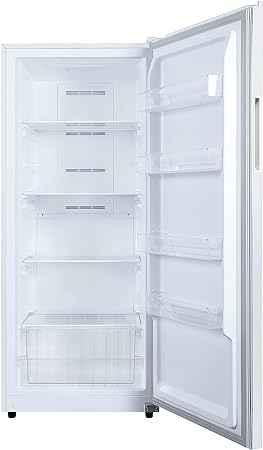 Hamilton Beach 14 cu ft Upright Convertible Fridge/Freezer, White
