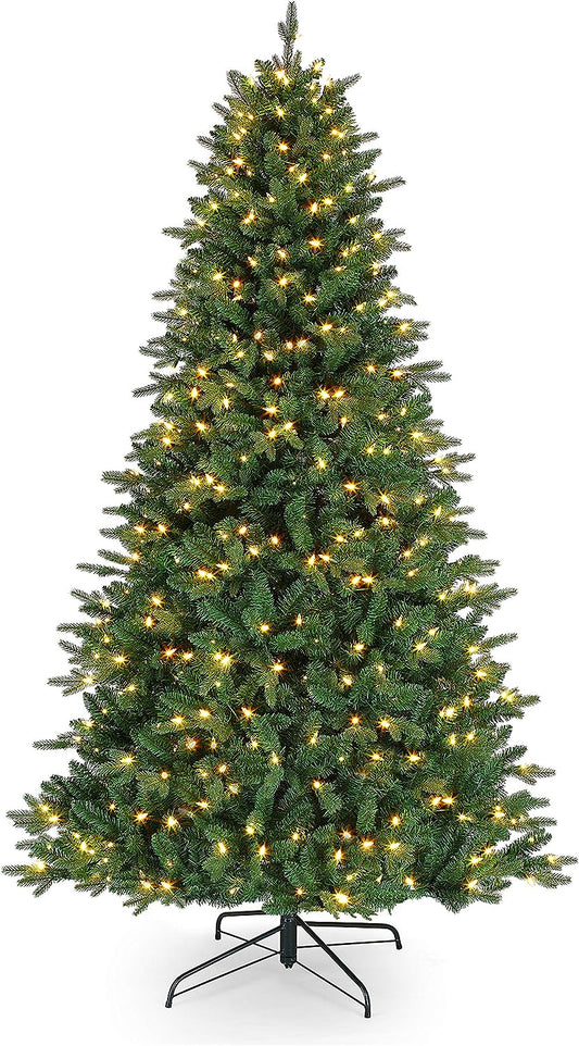 Mr. Christmas 7.0 ft Smart Christmas Tree, Vermont Spruce