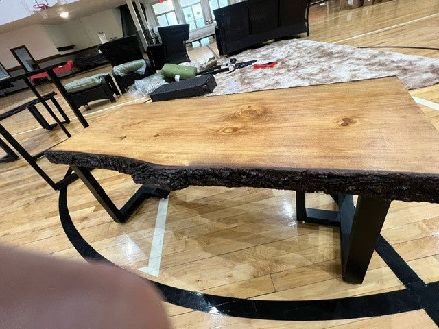 Handcrafted Real Wood Coffee Table