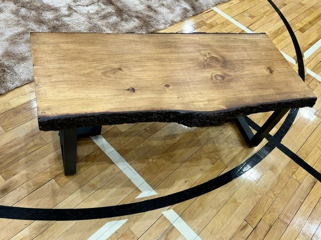 Handcrafted Real Wood Coffee Table