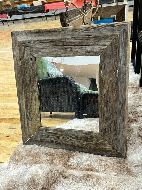 Handcrafted Real Wood Decorative Mirrors