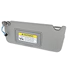 X AUTOHAUX Front Left Side Car Sun, Gray