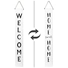 Wooden Welcome Sign for Front Porch - Standing, Sign