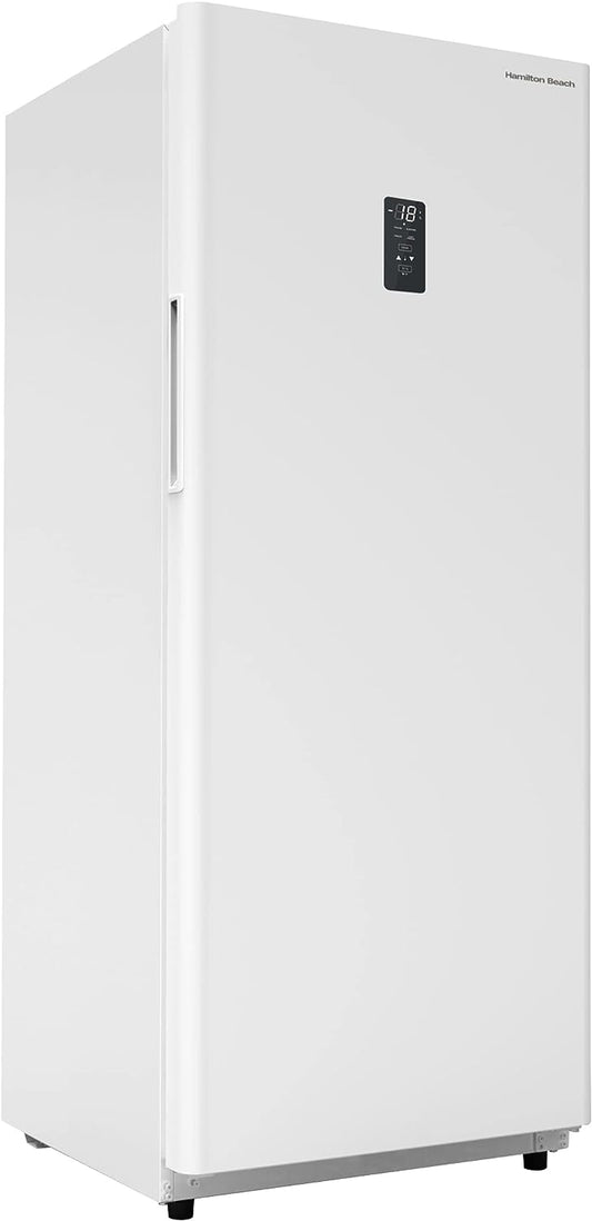 Hamilton Beach 14 cu ft Upright Convertible Fridge/Freezer, White