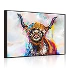 sechars Modern Animal Canvas Wall Art Funny, Decor