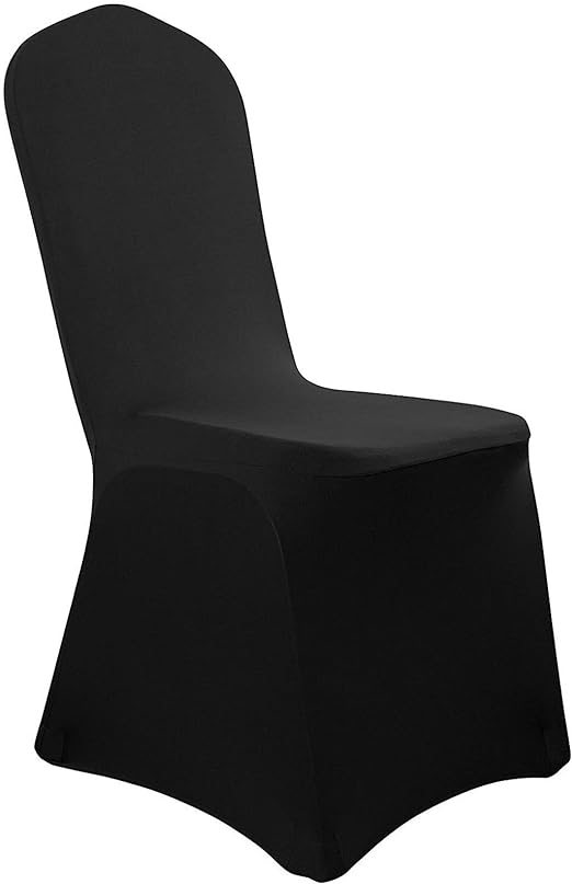 Amon Tech 50 Pcs Chair Covers, Polyester Spandex, Banquet