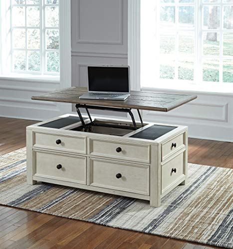 Signature Design Farmhouse Lift Top Coffee Table