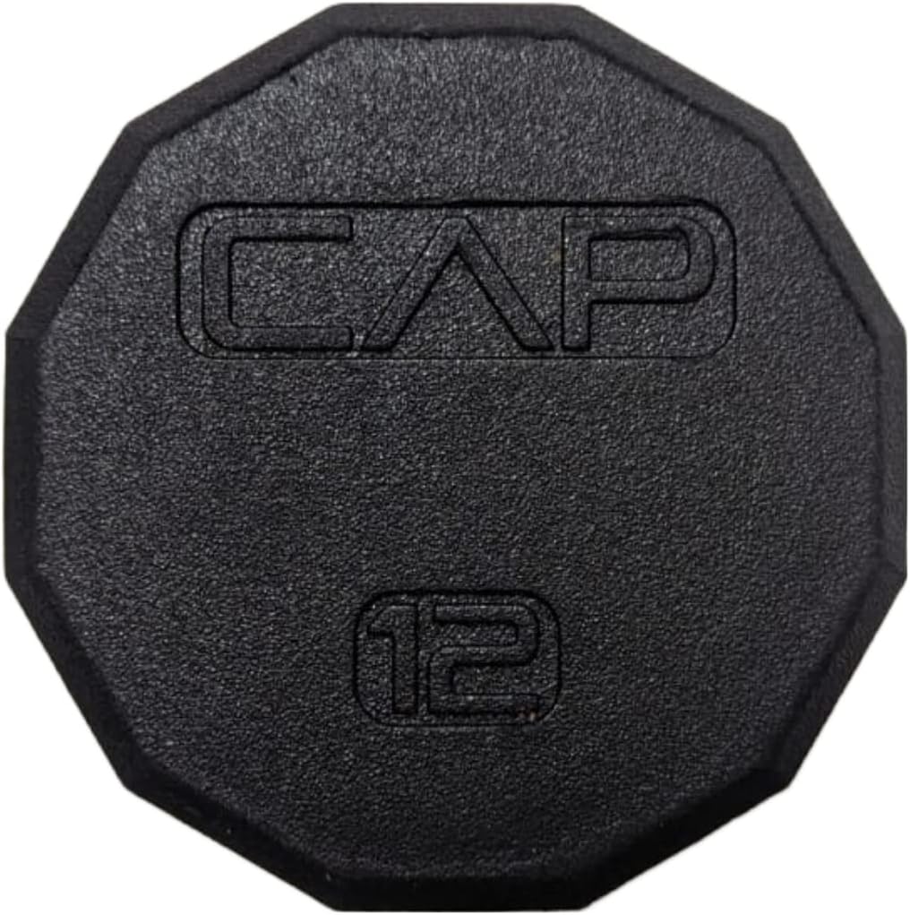 CAP Barbell Coated Dumbbell Weight | Multiple Handle Options