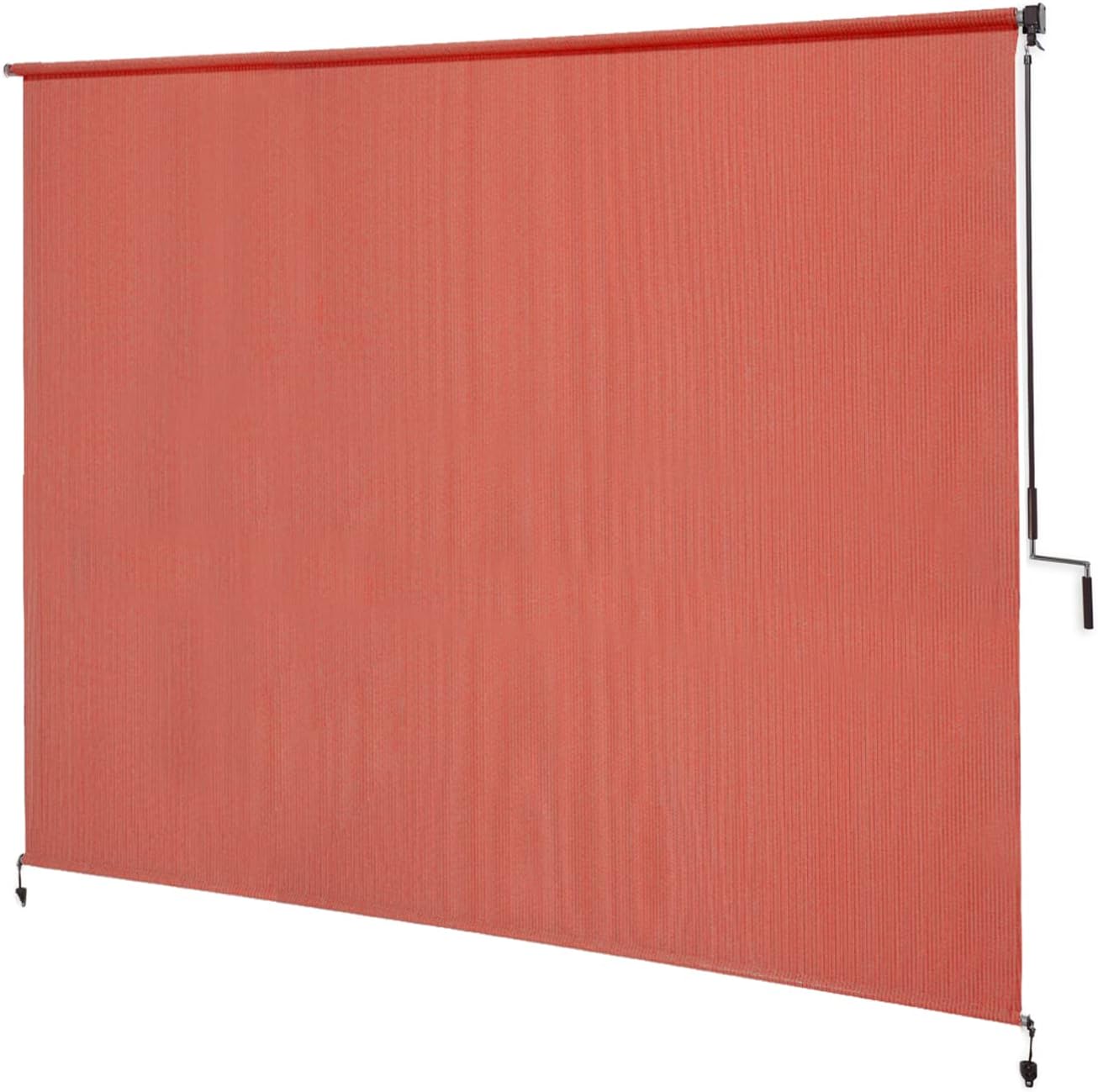 Coolaroo 474829 Outdoor Roller Shade, (6' W X 8' L), Pebble