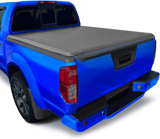 Tyger Auto T1 Soft Roll-up Truck Bed Tonneau Cover Compatible with 2005-2021 Nissan Frontier; 2009-2012 Suzuki Equator | 5' (59") Bed | TG-BC1N9034