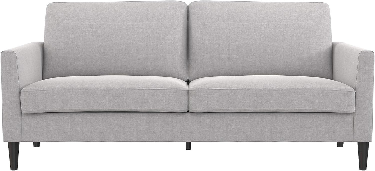 Mr. Kate Winston Sofa, Dark Gray Velvet