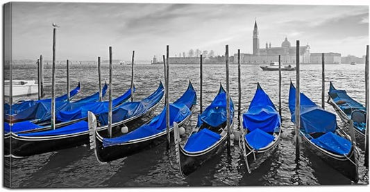 Nachic Wall - Venice Canvas Wall Art Italy, x