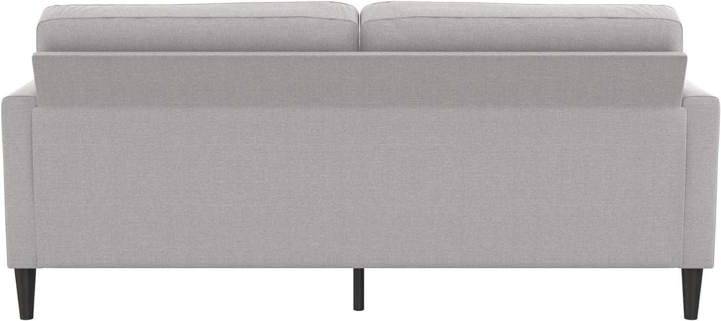 Mr. Kate Winston Sofa, Dark Gray Velvet