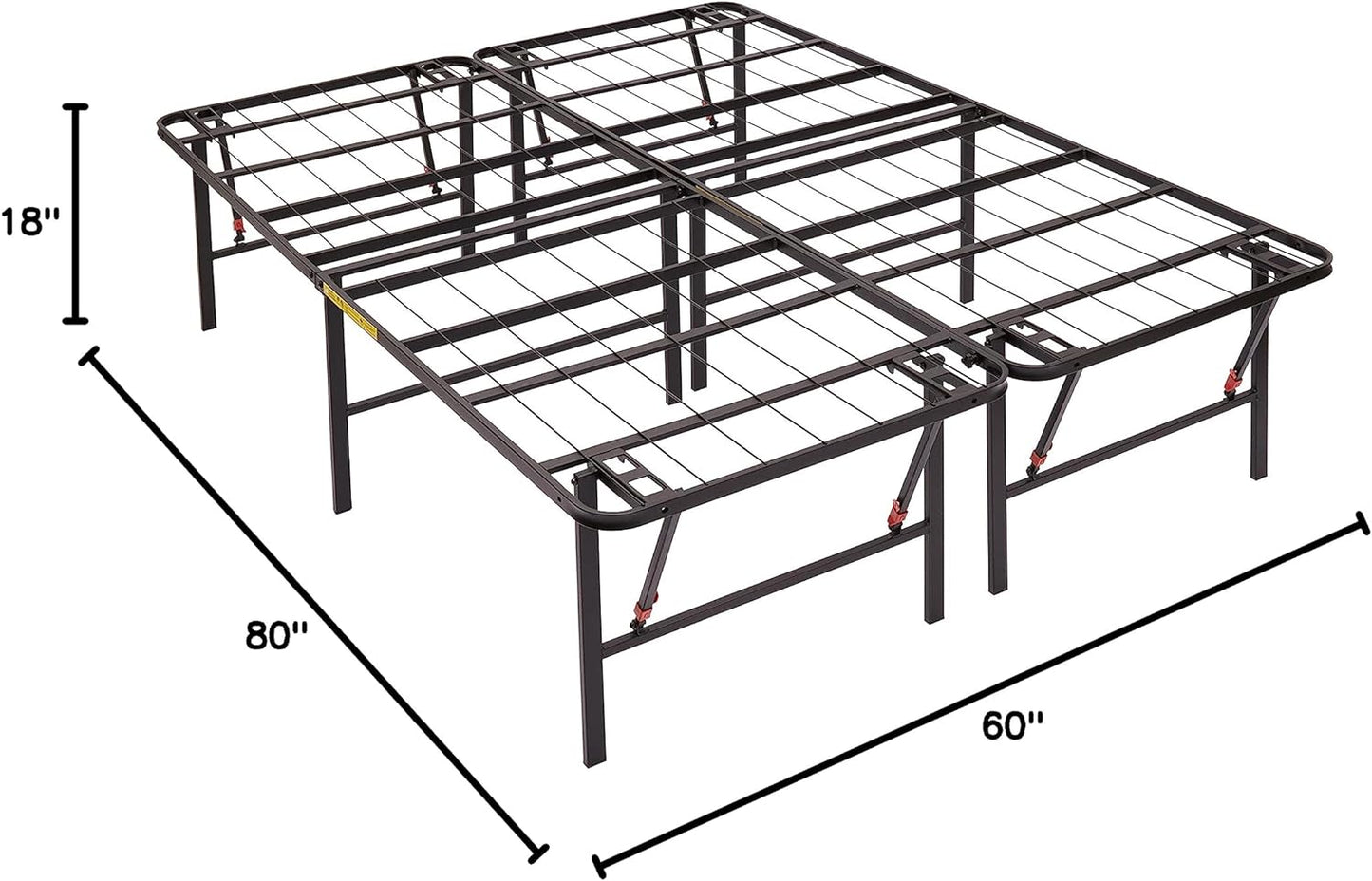 Amazon Basics Foldable Metal Platform Bed Frame