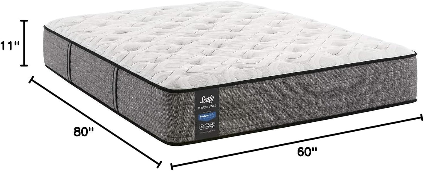 Sealy Posturepedic 11" Spring Tight Top Mattress with Cooling Air Gel Foam, Ultra Firm Spring Mattress with Targeted Body Support, King