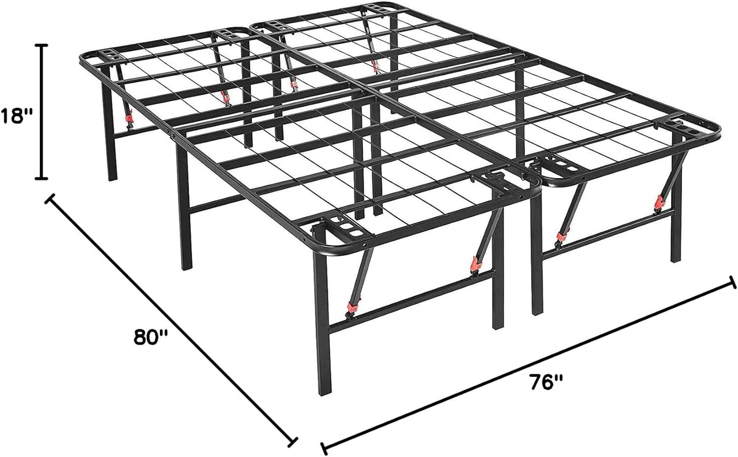 Amazon Basics Foldable Metal Platform Bed Frame