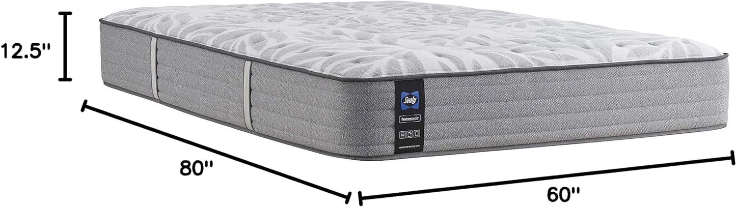 Sealy Posturepedic 11" Spring Tight Top Mattress with Cooling Air Gel Foam, Ultra Firm Spring Mattress with Targeted Body Support, King