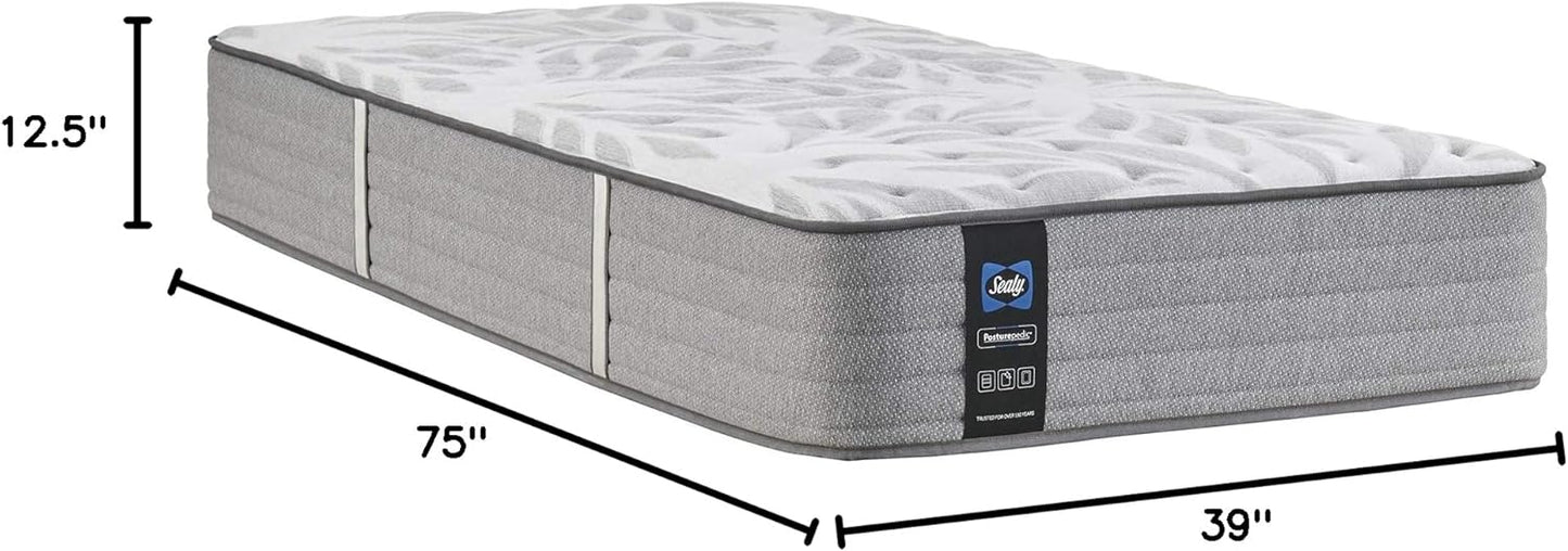 Sealy Posturepedic 11" Spring Tight Top Mattress with Cooling Air Gel Foam, Ultra Firm Spring Mattress with Targeted Body Support, King