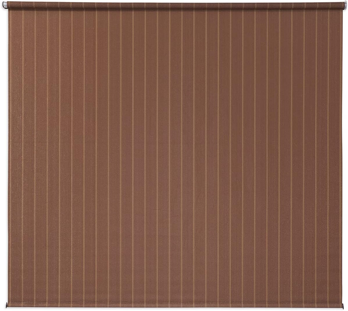 Coolaroo 474829 Outdoor Roller Shade, (6' W X 8' L), Pebble