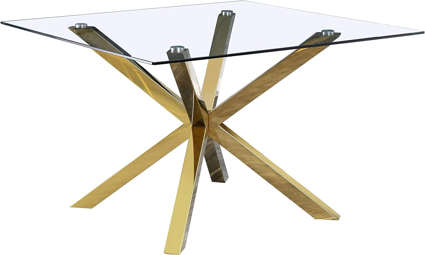 Best Quality Furniture Dining Table Only, Gold