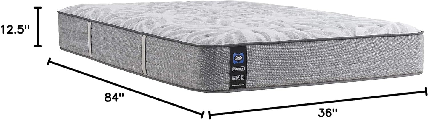 Sealy Posturepedic 11" Spring Tight Top Mattress with Cooling Air Gel Foam, Ultra Firm Spring Mattress with Targeted Body Support, King