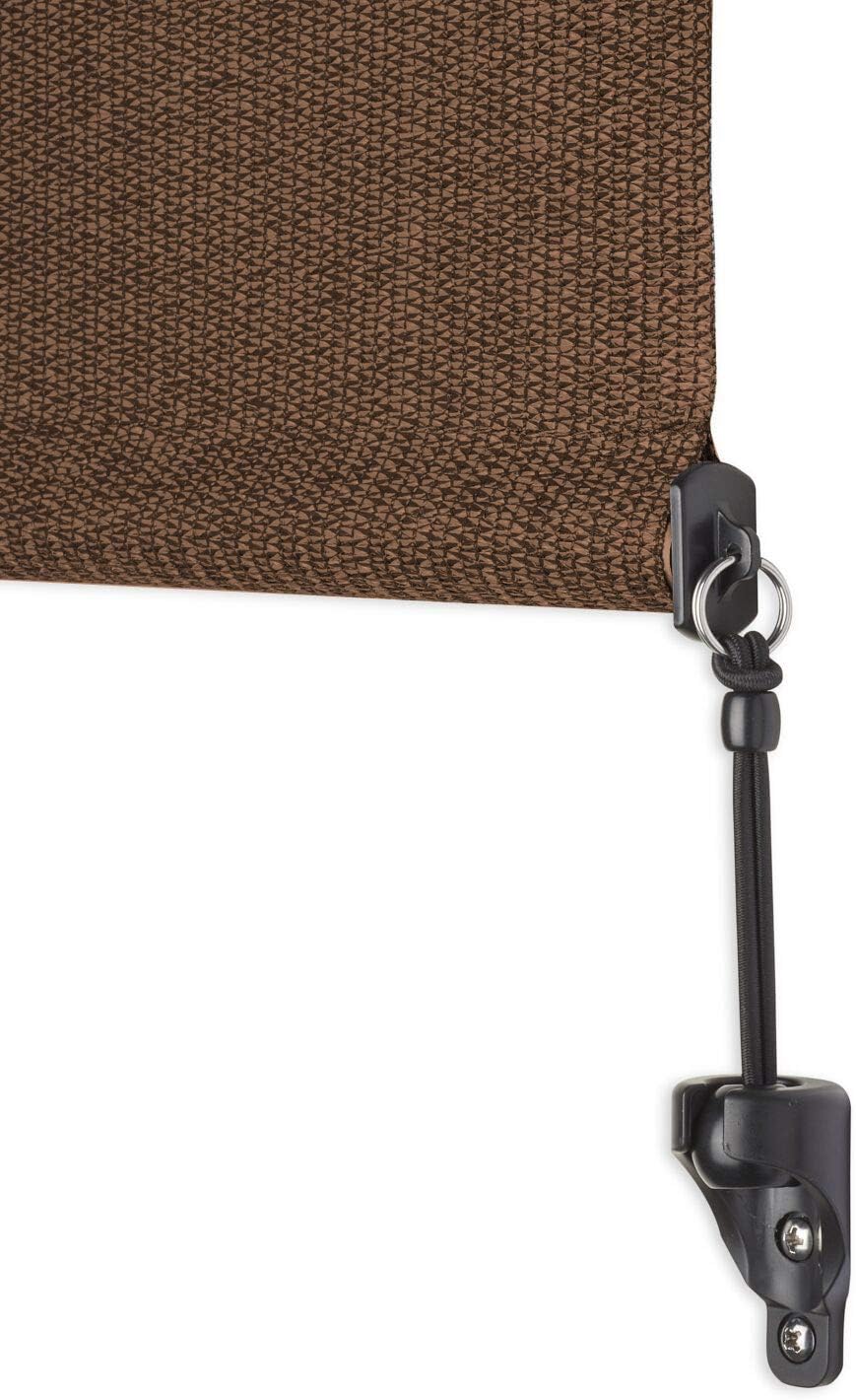 Coolaroo 474829 Outdoor Roller Shade, (6' W X 8' L), Pebble