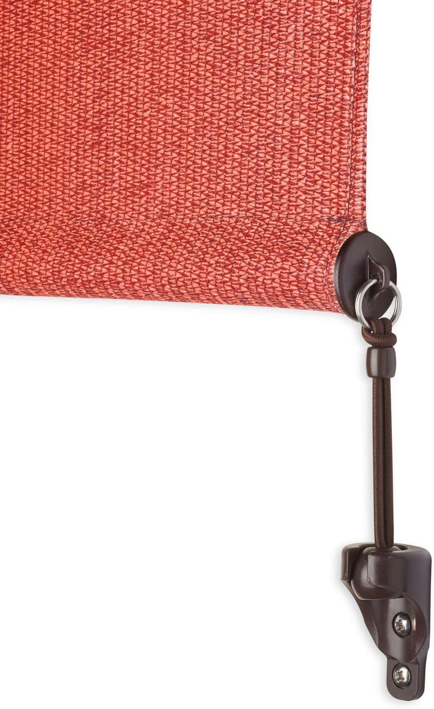 Coolaroo 474829 Outdoor Roller Shade, (6' W X 8' L), Pebble