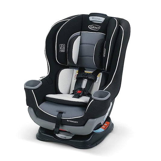 Graco Extend2Fit Convertible Car Seat, Ride, Gotham