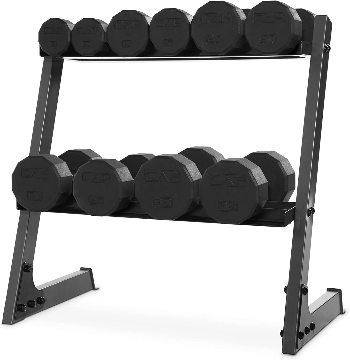 CAP Barbell Coated Dumbbell Weight | Multiple Handle Options