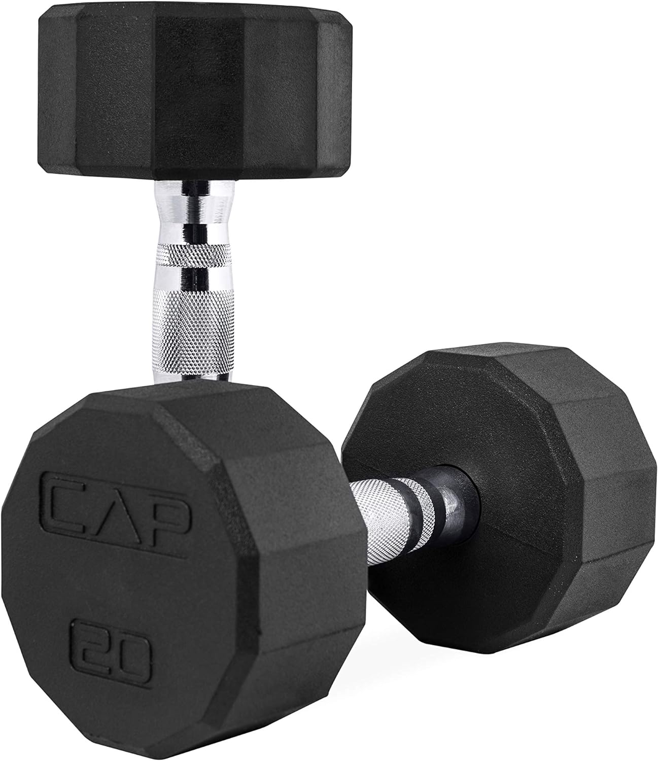 CAP Barbell Coated Dumbbell Weight | Multiple Handle Options