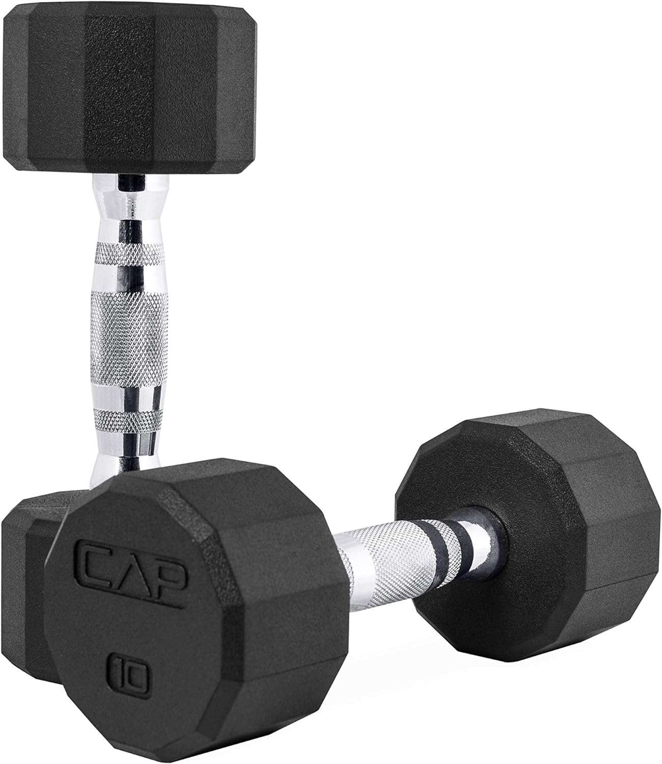 CAP Barbell Coated Dumbbell Weight | Multiple Handle Options