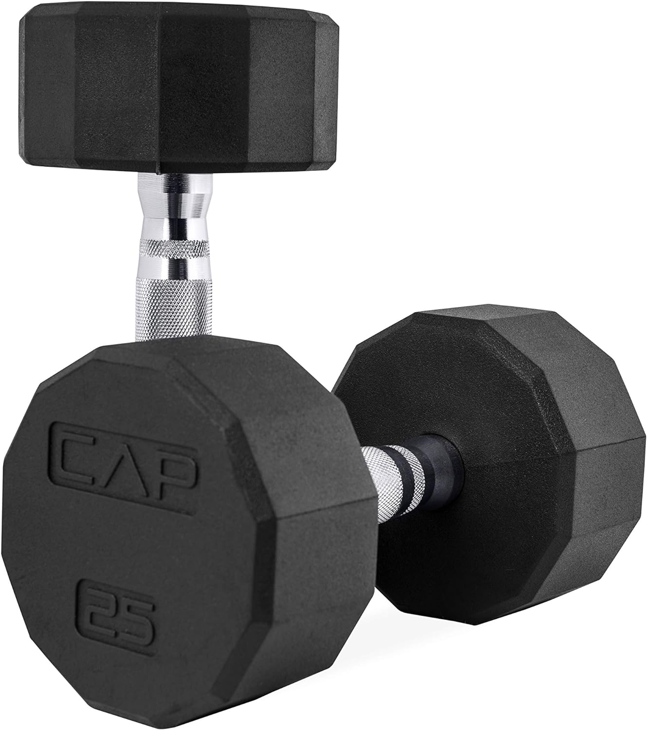 CAP Barbell Coated Dumbbell Weight | Multiple Handle Options