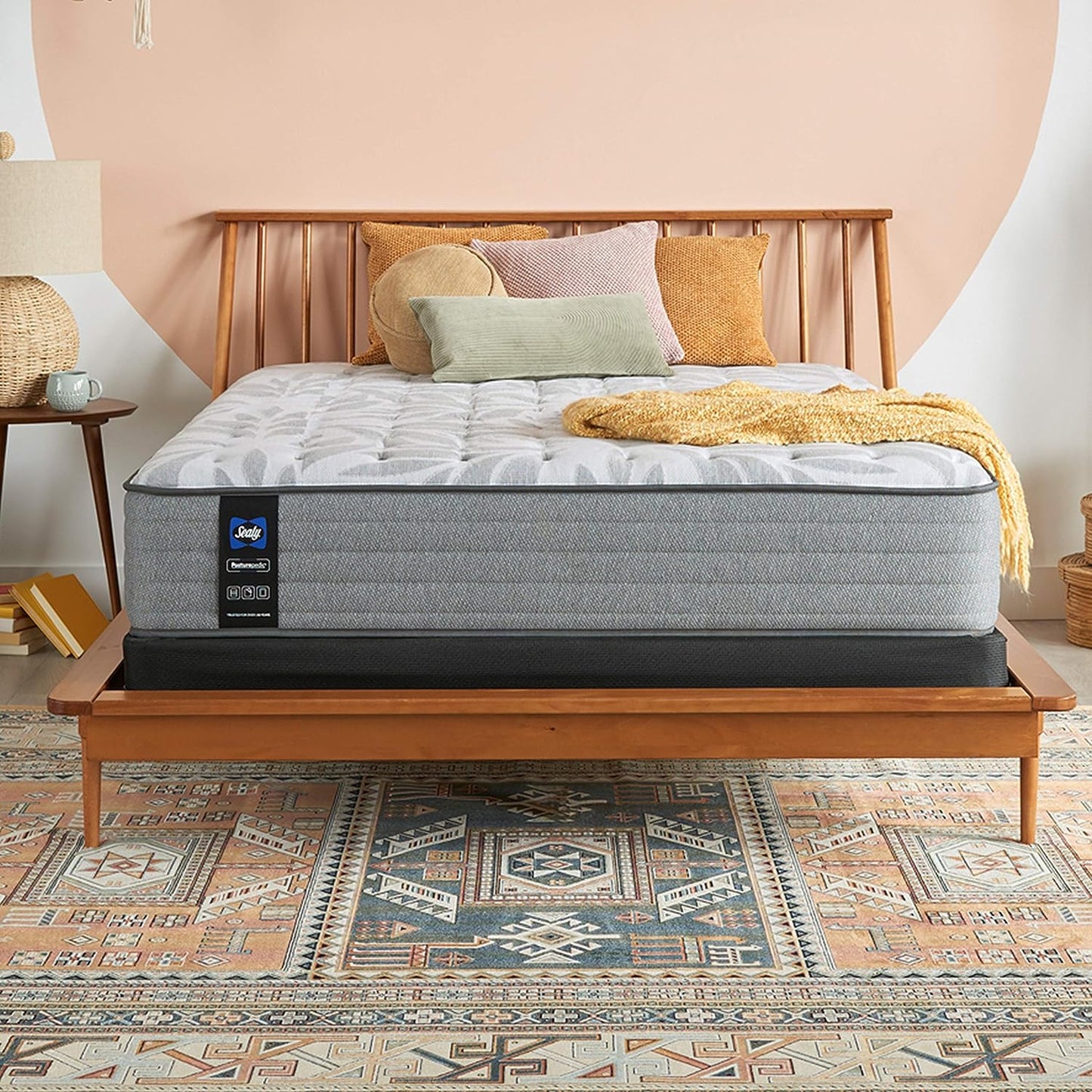 Sealy Posturepedic 11" Spring Tight Top Mattress with Cooling Air Gel Foam, Ultra Firm Spring Mattress with Targeted Body Support, King